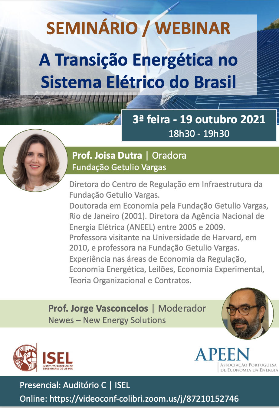 A Transição Energética no Sistema Elétrico do Brasil